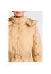 parka acolchada camel twin set