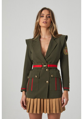 chaqueta militar desmontable highly preppy