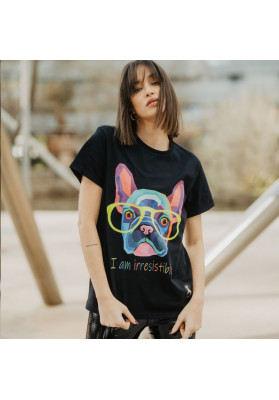 camiseta unisex bulldog love&live