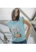 camiseta angelina sweet blue behappiness