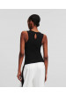 tank top negra karl lagerfeld