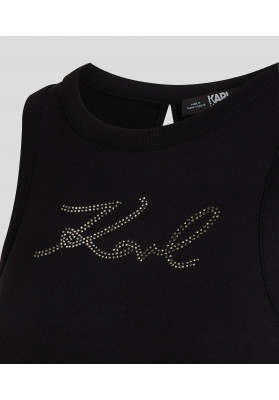 tank top negra karl lagerfeld