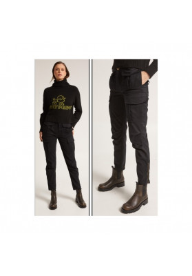 pantalon negro cargo Highly Preppy