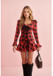 vestido poppy tartan Fetiche