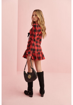 vestido poppy tartan Fetiche