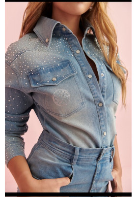 camisa vaquera shining denim Fetiche Suances