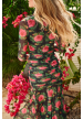 vestido wild roses Fetiche