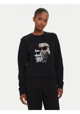 sudadera strass karl lagerfeld