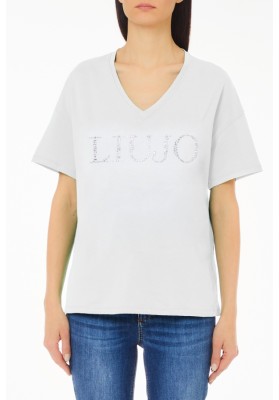 camiseta blanca liujo