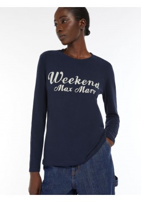 camiseta azul weekend