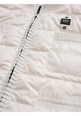 plumifero corto rose blanco Blauer