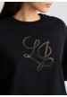 camiseta negra liujo