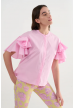 camisa popelin rosa psophia