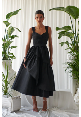 vestido corsica  negro Celiab