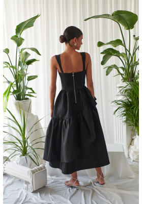 vestido corsica  negro Celiab