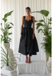 vestido corsica  negro Celiab