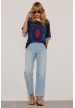 camiseta sardina Five jeans