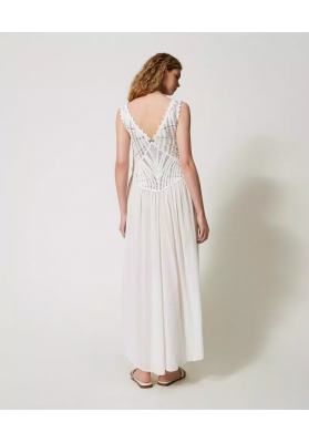 vestido ganchillo Twin Set