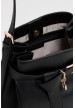 Bolso cinturón negro Twin set