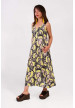 vestido pico pestañas