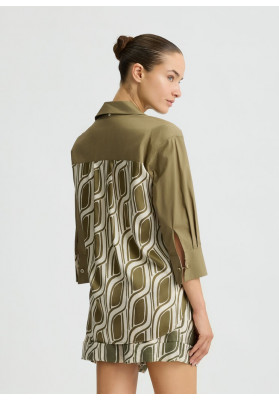 camisa caqui Liu jo