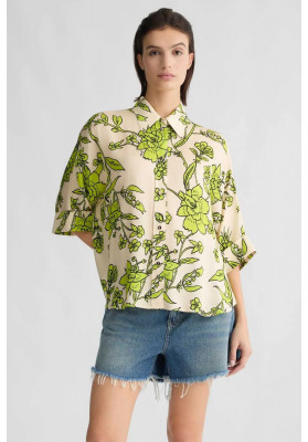 camisa flores  lima Liu Jo