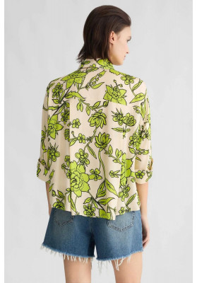 camisa flores  lima Liu Jo