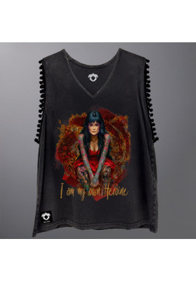 camiseta heroine be happiness