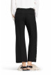pantalon negro France Statement slit cambio