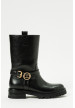 bota negra twin set