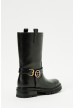 bota negra twin set