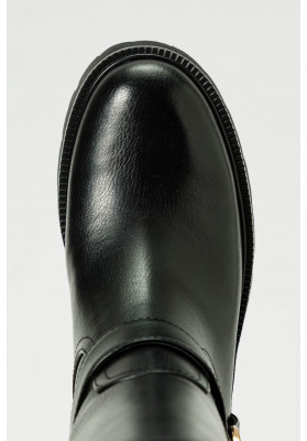 bota negra twin set