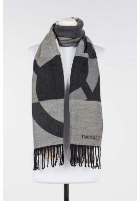 pañuelo gris twin set