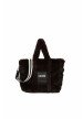 bolso peluche chocolate liujo