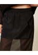 falda midi de organza
