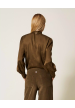 camisa de raso jacquard
