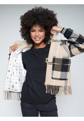 Chaqueta de cuadros
