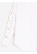 camisa blanco botones