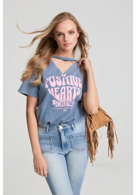 camiseta positive hearts
