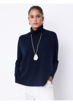 Margareth cashmere poncho jumper