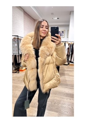 plumas camel pelo natural