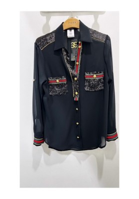 camisa negra privee