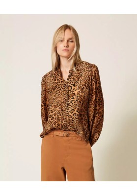 camisa leopardo
