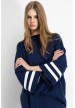 jersey azul  con ribete gaelle