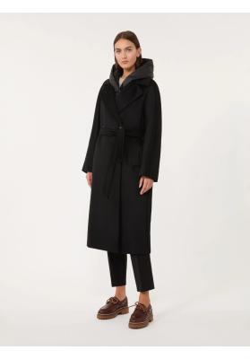 abrigo negro resina weekend