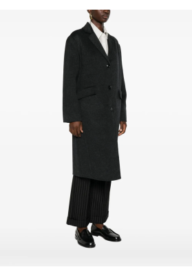 abrigo gris semicouture