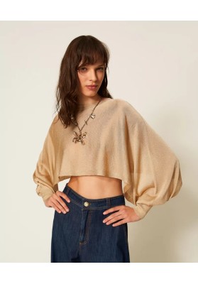 jersey cropped lúrex