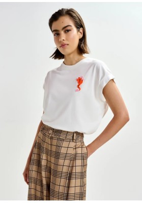 camiseta jungala blanca