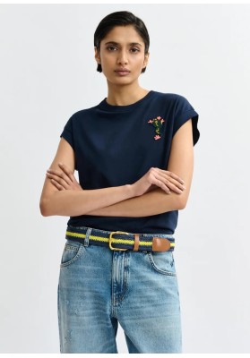 camiseta jungala azul