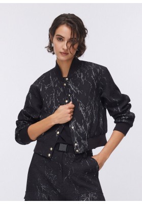 bomber efecto arrugado